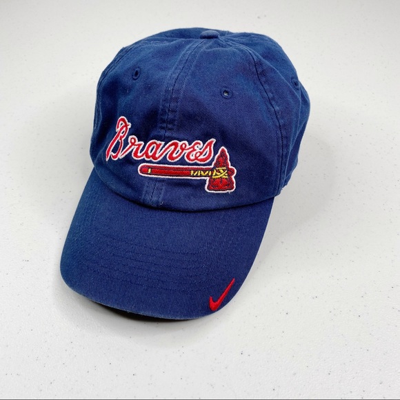 nike braves hat